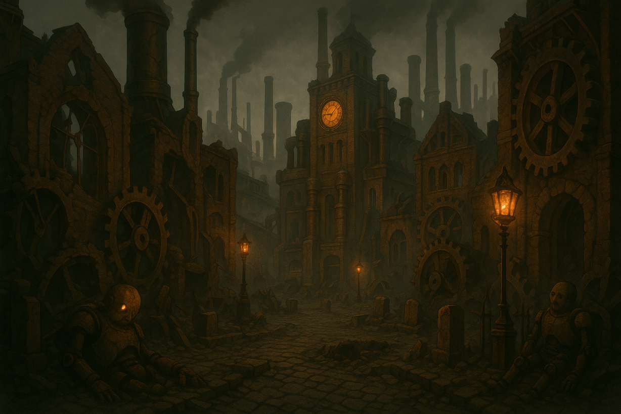 Old Pipeworks Background